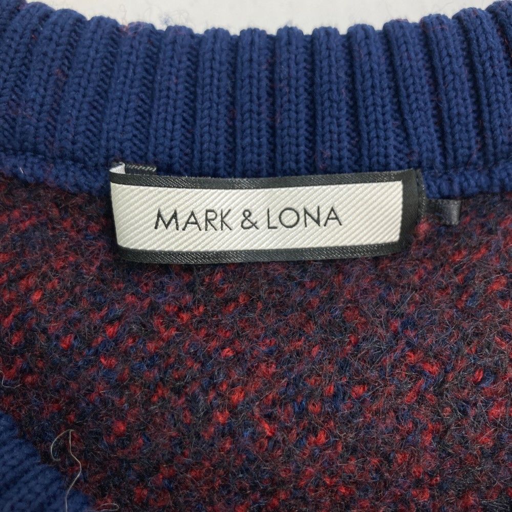 サイズ：48 MARK&LONA マークアンドロナ ウール混 ニットセーター