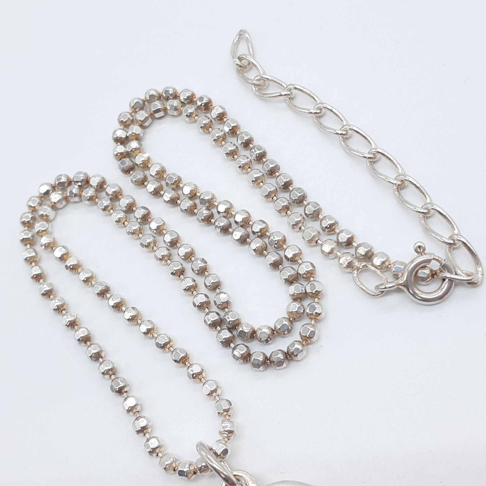 agete アガット ネックレス シルバー SILVER ハート ロケット 