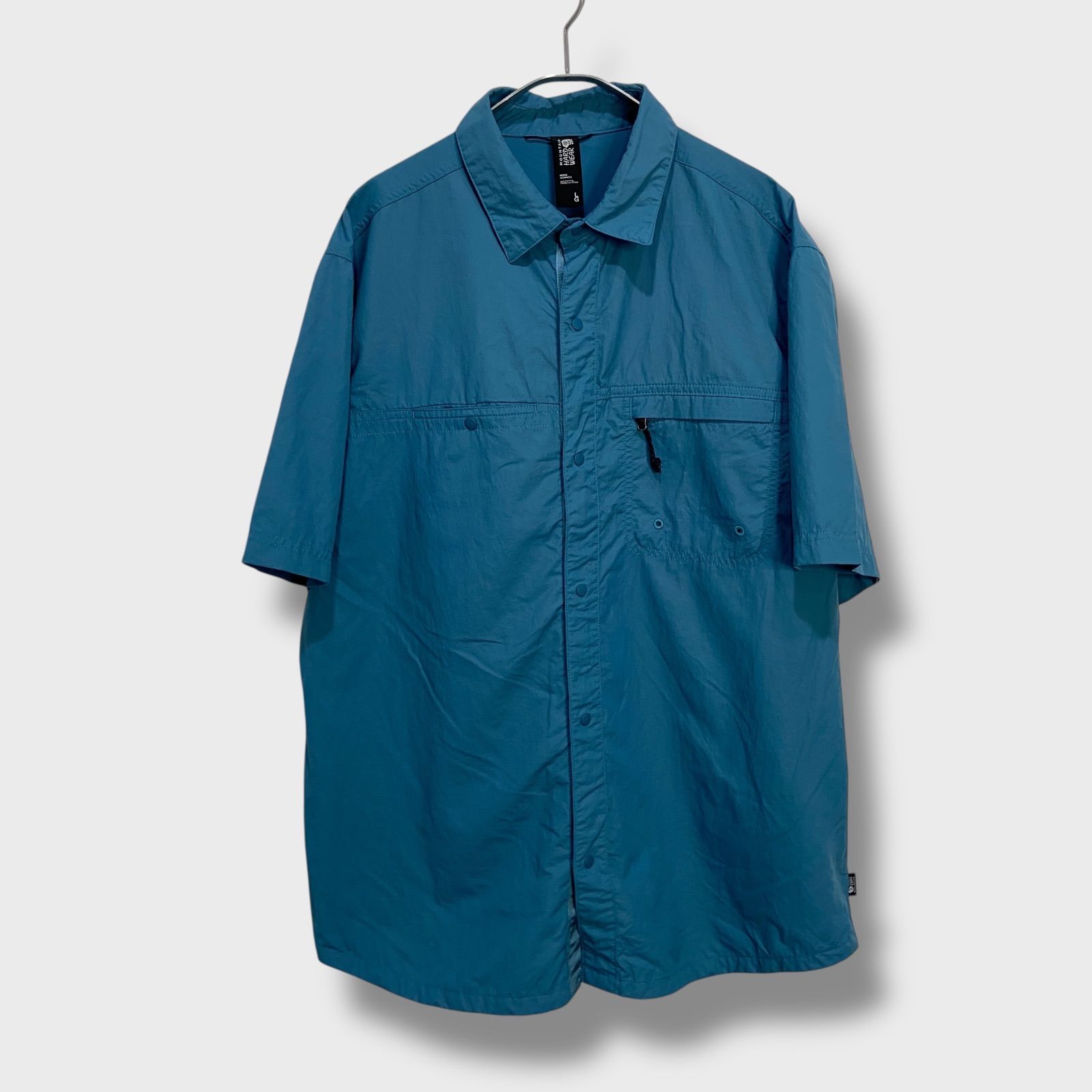 ☆MOUNTAIN HARDWEAR☆マウンテンハードウェア☆半袖ナイロンシャツ 