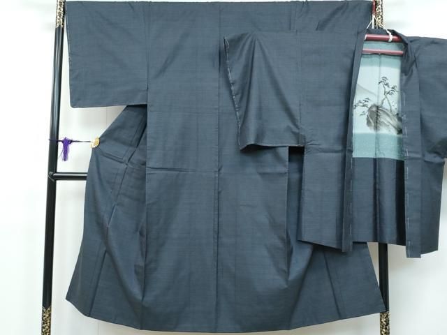 平和屋着物男性　本場大島紬　アンサンブル　100亀甲　正絹　逸品　未使用　CAAK5148fb