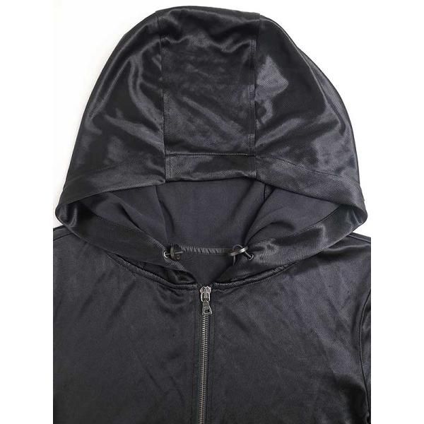 PRADAプラダジップアップパーカーブラックSメンズITRYFYKTYVIC