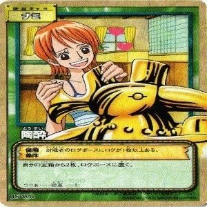ワンピース　ナミ　ハイパーバトル　カード　初期　cw　プロモ　めざせ海賊王 ワンピースナミハイパーバトルカード初期cwプロモめざせ海賊王