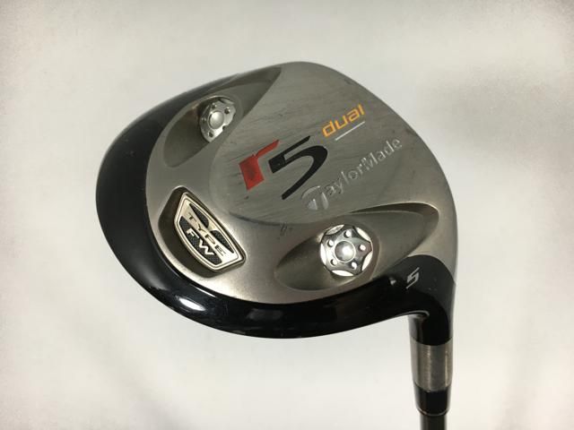 お買い得品！【中古ゴルフクラブ】テーラーメイド r5 デュアル Ti フェアウェイ (日本仕様) M.A.S.2 5 55PLUS 5W