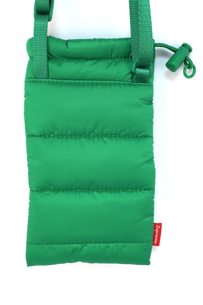 2022AW SUPREME シュプリーム Puffer Neck Pouch Green パファー