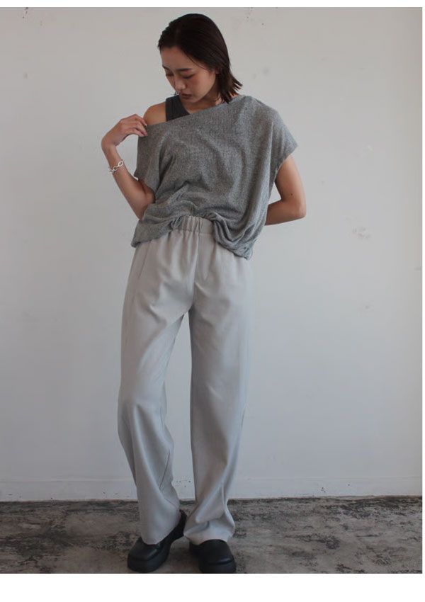 爆速配送】【即納】 アガウド AGAWD トップス 25春夏 Asymmetry