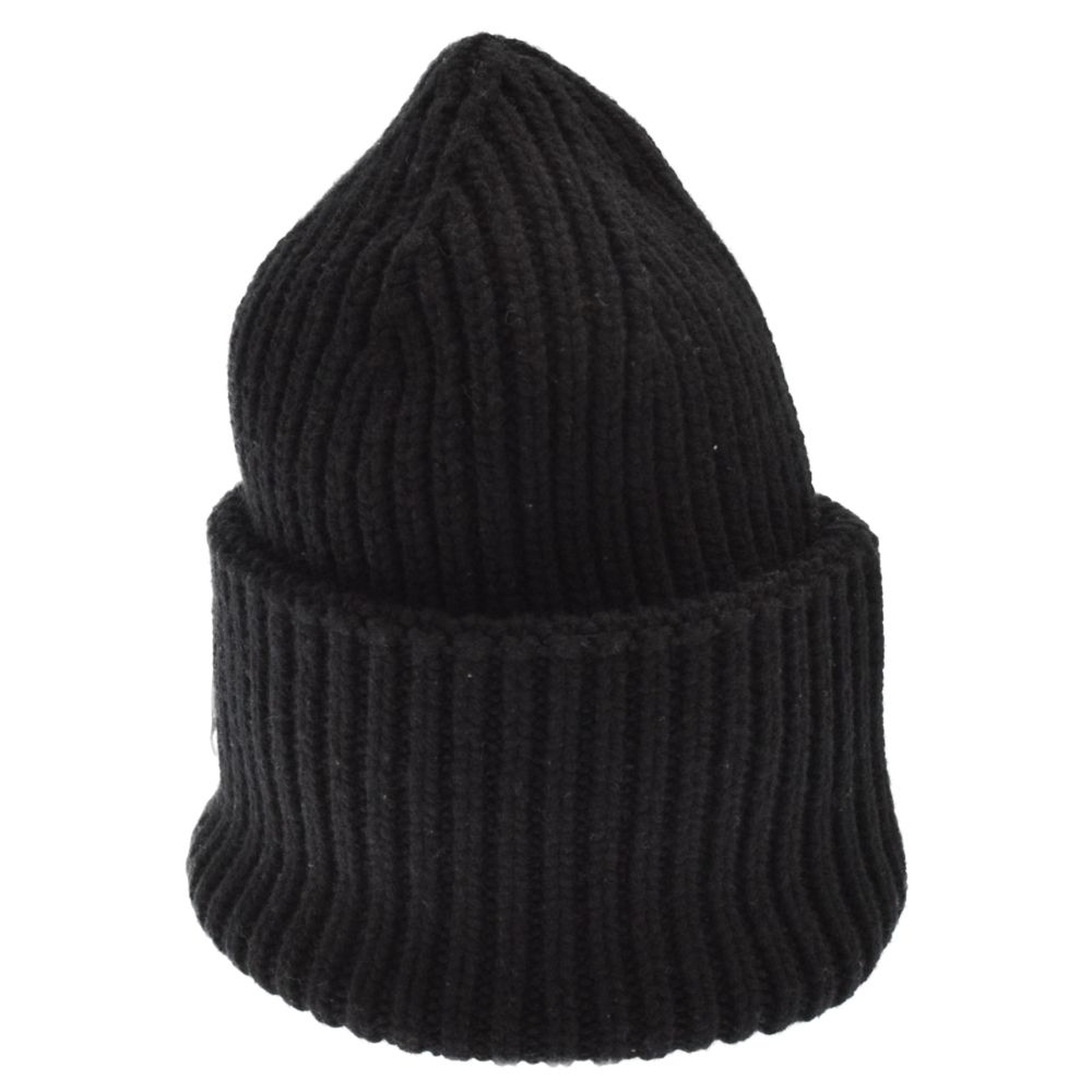 MONCLER (モンクレール) BERRETTO TRICOT ロゴ ビーニー ニット
