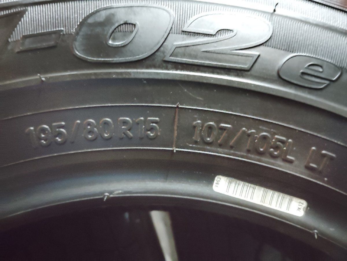 TOYO V-02e 195/80R15 107/105L LT 15インチ 夏タイヤ 4本 24年製 バリ 