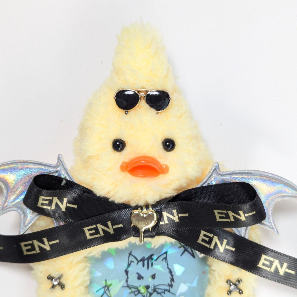 ENHYPENニキモチーフ ヒヨコ ひよこ アヒル トレカケース モールトレカ