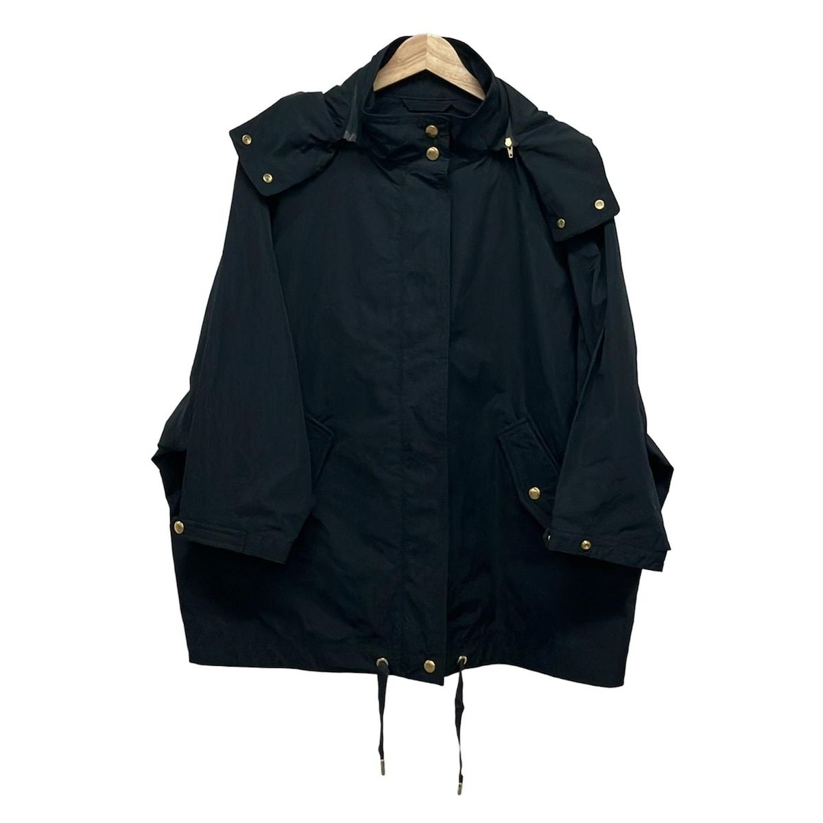 WOOLRICH ウールリッチ ジャケット サイズS レディース - 1525-499-3968-7950 ネイビー 長袖|春|秋|フード着脱可
