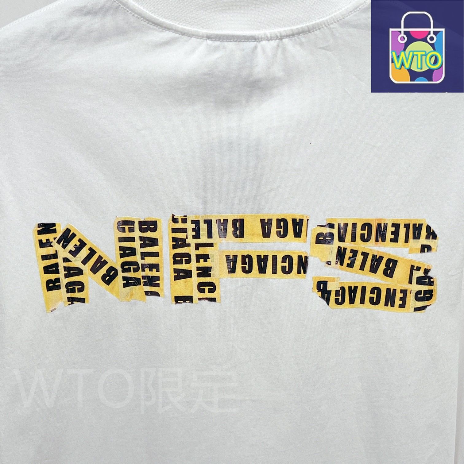 本日限定特価】BALENCIAGA メンズ＆レディース ロングスリーブ T