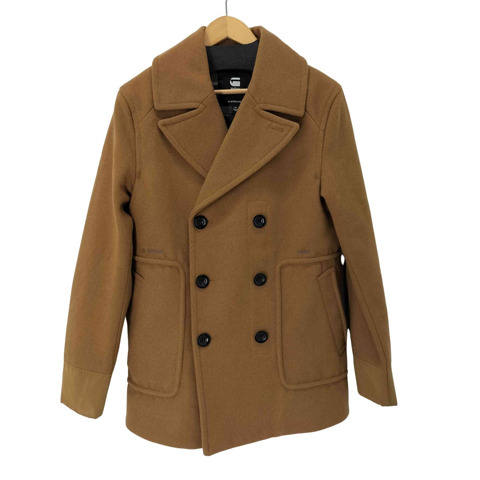 『値下げ』G-Star RAW Wool Peacoat G-Star Wool Peacoat Coat Grey | Dressinn
