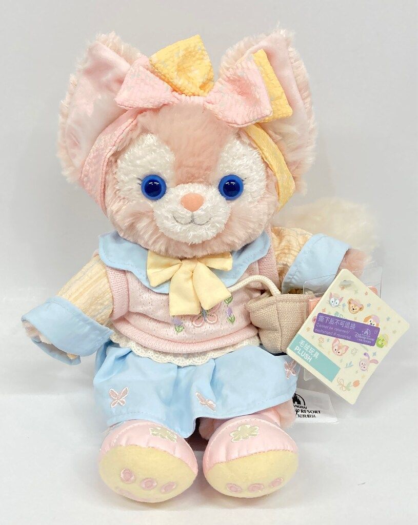 上海ディズニーランド 春限定 リーナベル 2025年 最新☆正規品】リーナベル 2025青花 ぬいぐるみキーチェーン