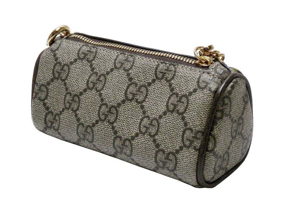 希少美品✨グッチ◇コインケースミニウォレット　スプリーム　メタルロゴプレート グッチ GUCCI GGスプリーム/レザー GGストロベリー コイン