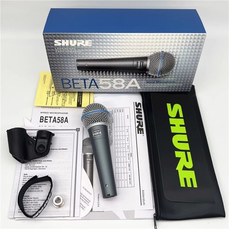 SHURE シュア BETA58A ダイナミックマイク 超単一指向性