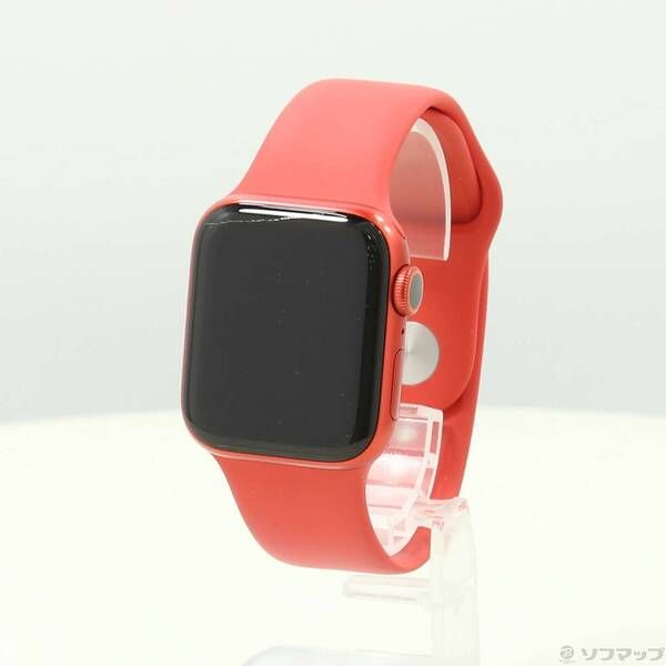 〔品〕 Apple Watch Series 6 GPS 40mm (PRODUCT)REDアルミニウムケース (PRODUCT)REDスポーツバンド【377】