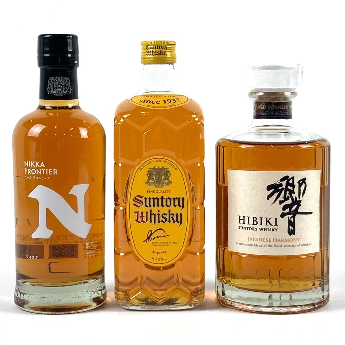 お届け 3本 ニッカ サントリー 700ml ウイスキー セット 古酒
