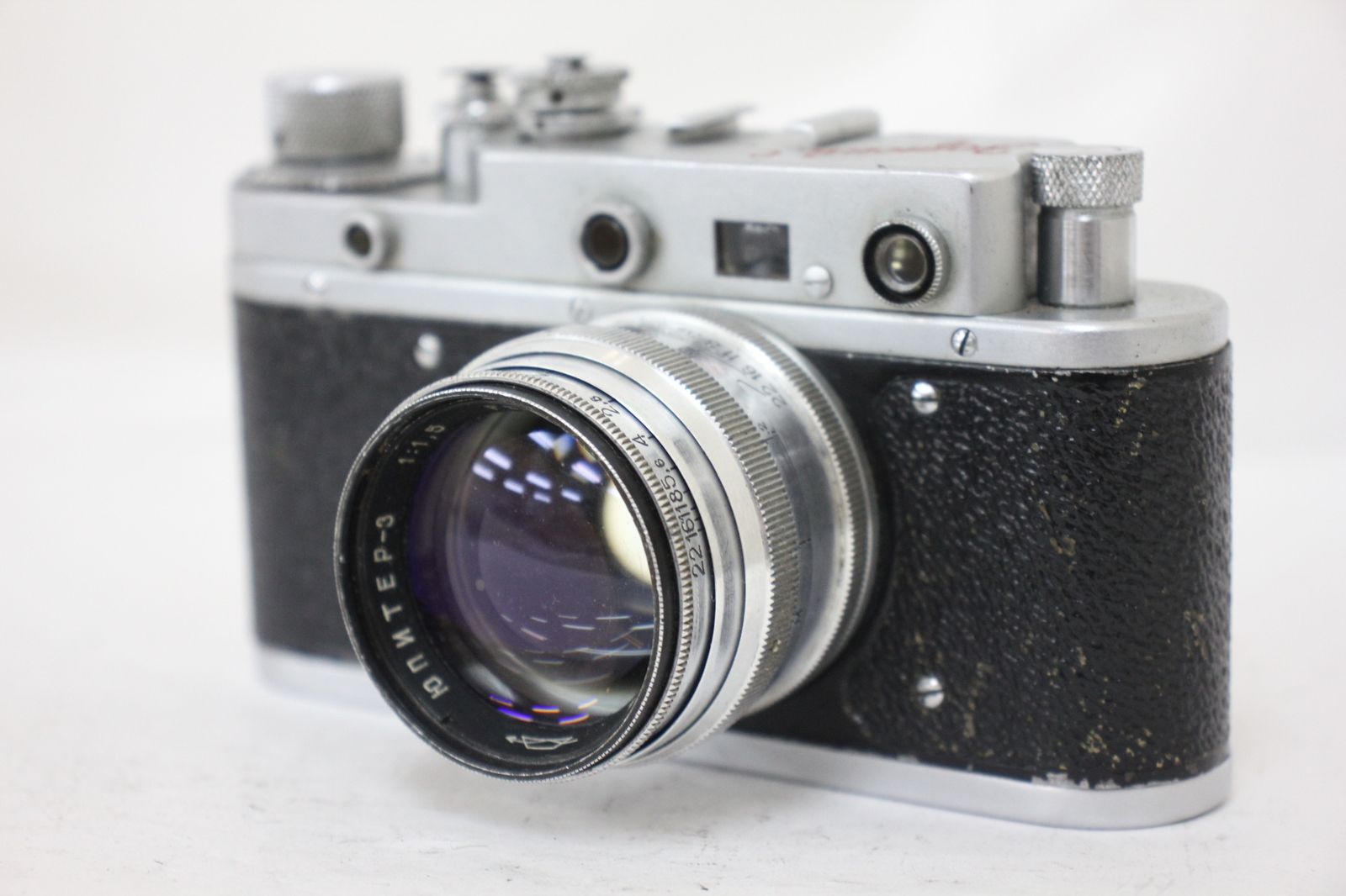 返品保証 ゾルキー Zorki C Industar-3 5cm F1.5 ライカLマウント カメラ e977