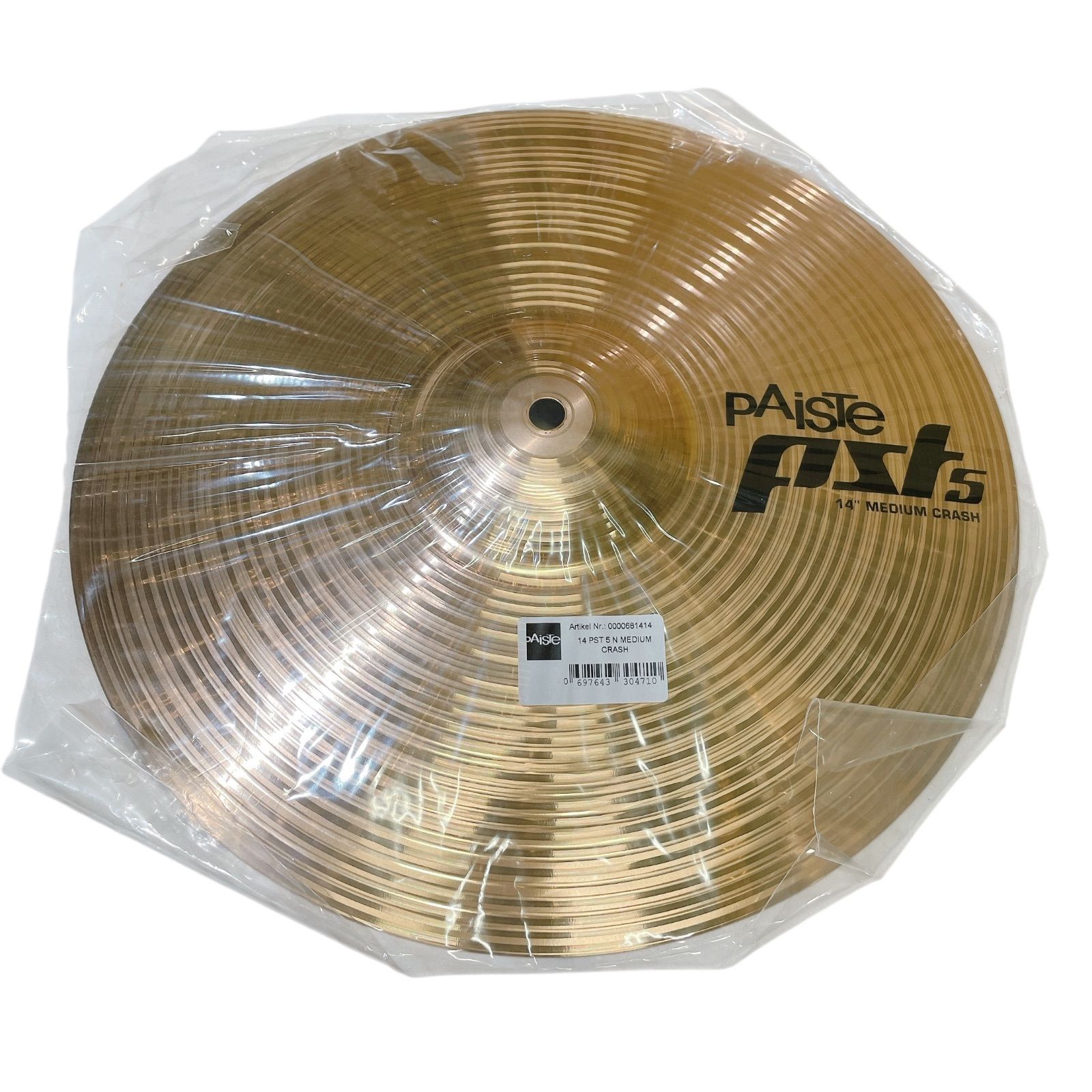 WJ14 PAiSTe パイステ 14インチクラッシュシンバル MADE IN
