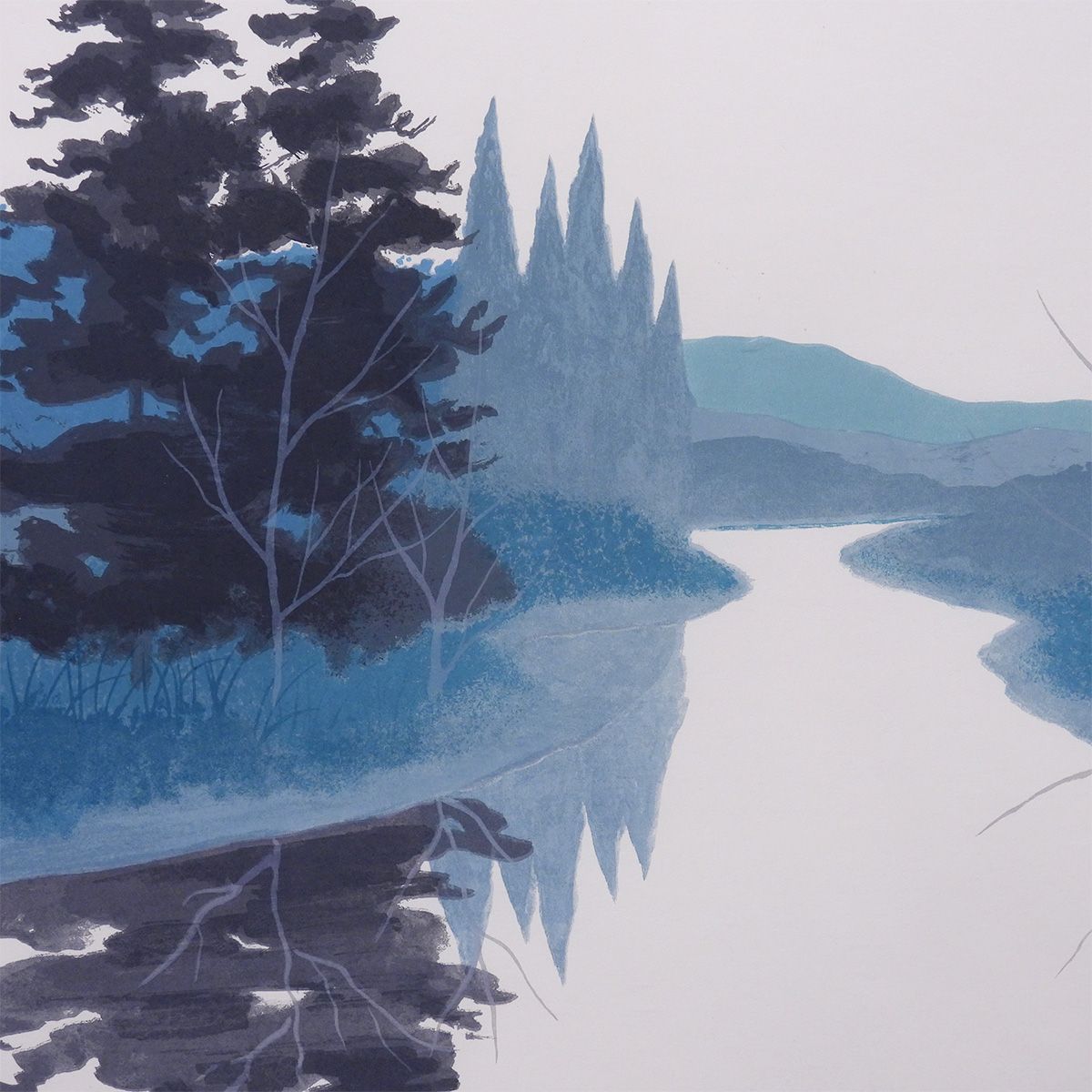 エスタンプ 版画 限定複製版画 「ネコラージュB」107／1000 山城隆一 作 エスタンプ 版画 限定複製版画 「ネコラージュB」107／1000 山城隆一