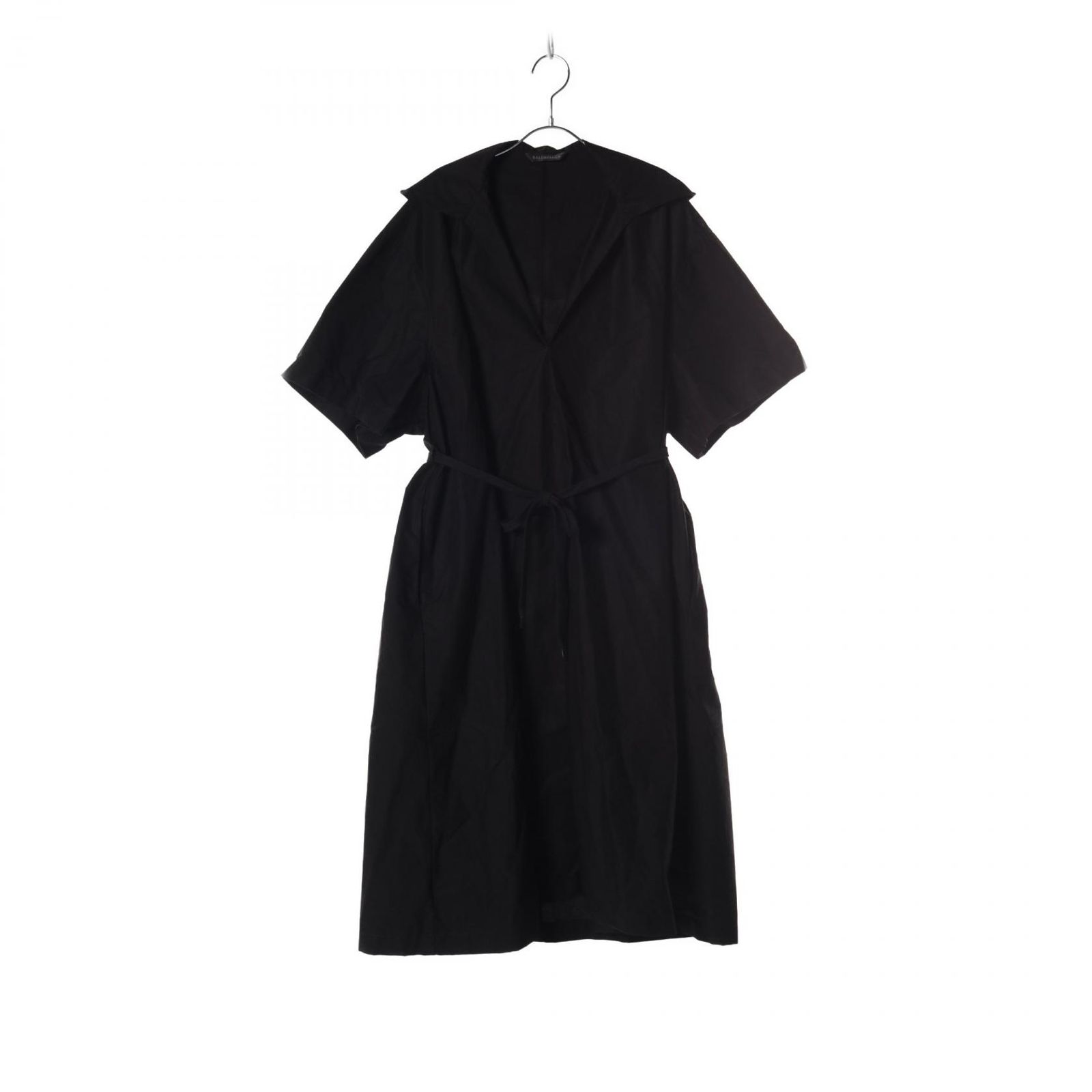 バレンシアガ BALENCIAGA ワンピース 790923 ブラック コットン ワンピース レディース Used A