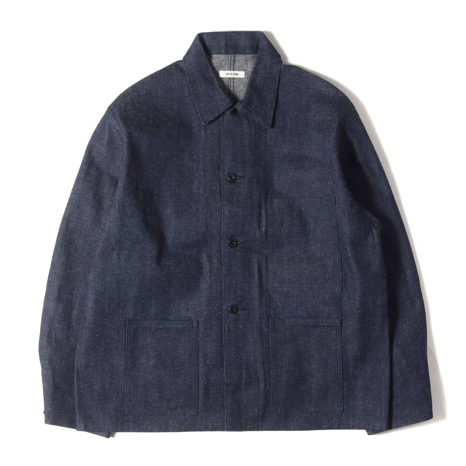 美品】INTERIM インテリム ジャケット サイズ:5 / セルビッチ デニム  