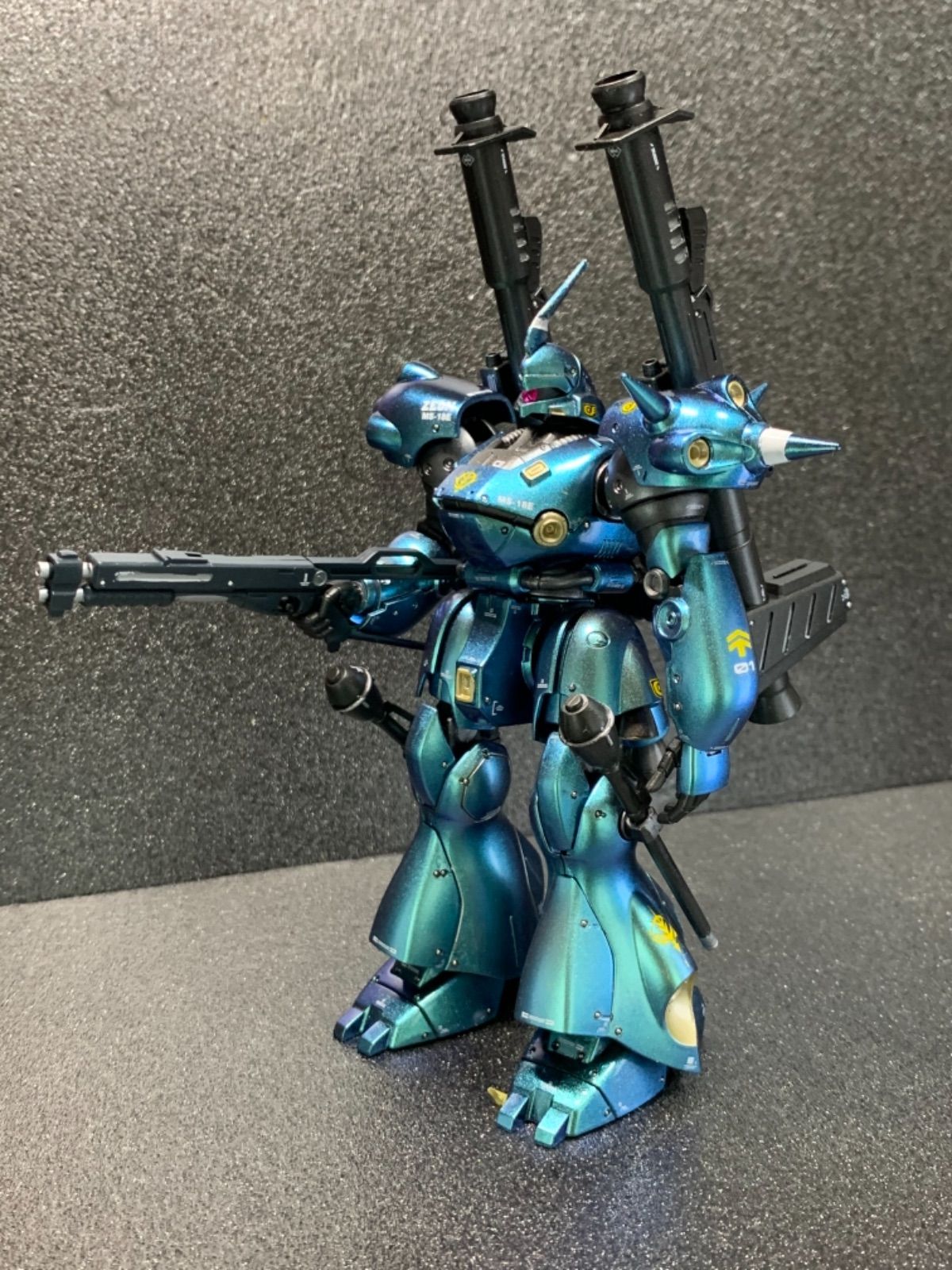 ガンプラ HGUC ケンプファー ジャイアントガトリング付 重装備Ver 完成