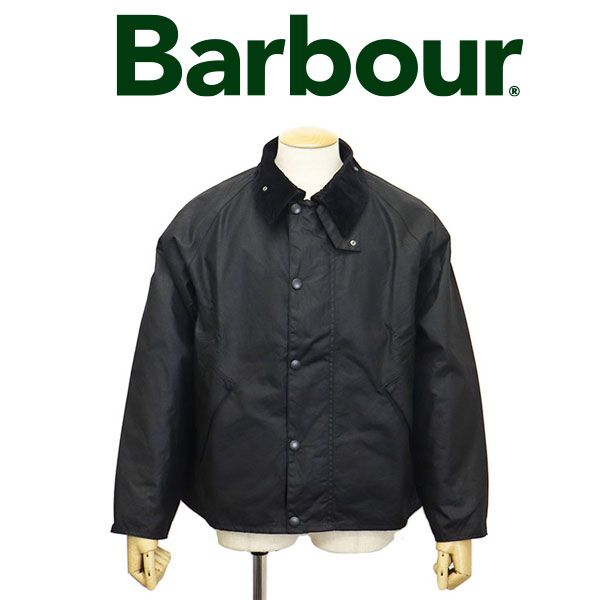 BARBOUR (バブアー バブワー) MWX1678 10000167 OS TRANSPORT WAX JKT トランスポート ワックスジャケット BLACK BBR043 36