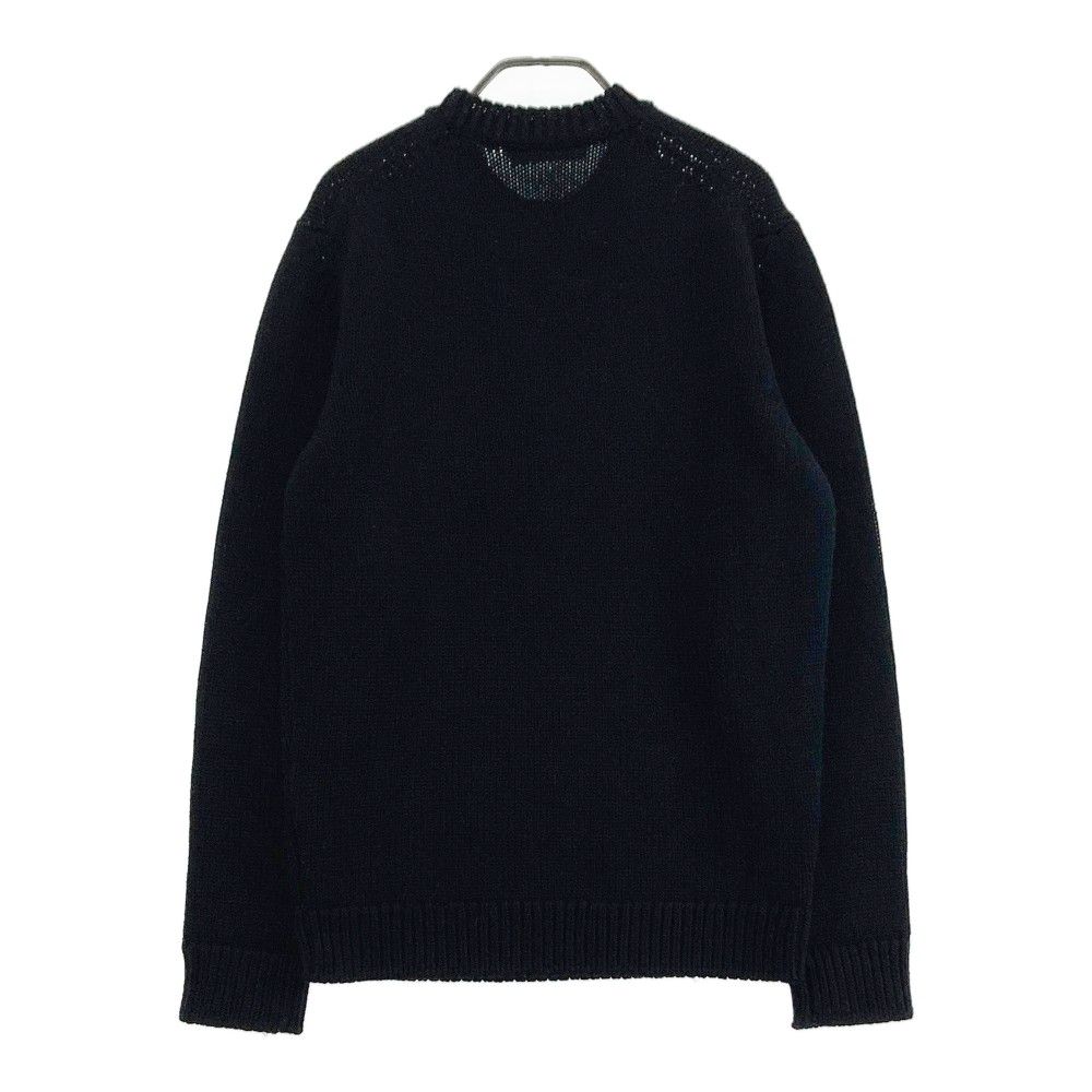 FENDI フェンディ FZZ387 ウール ニットセーター ブラック系 48 FENDI フェンディ FZZ387 ウール ニットセーター ブラック系 48