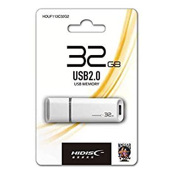 HIDISC USB2.0対応 フラッシュメモリ 32GB HDUF113C32G2