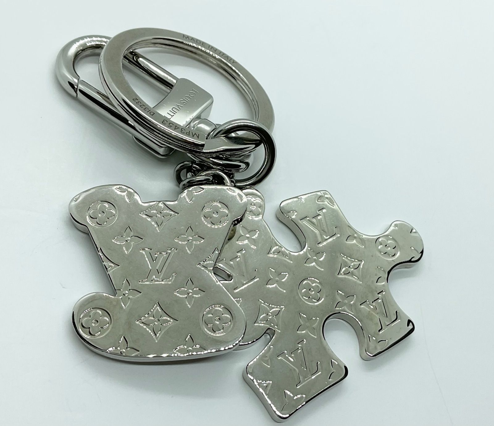 LOUIS VUITTON M65218 ポルトクレパズルチャーム キーホルダー ルイ