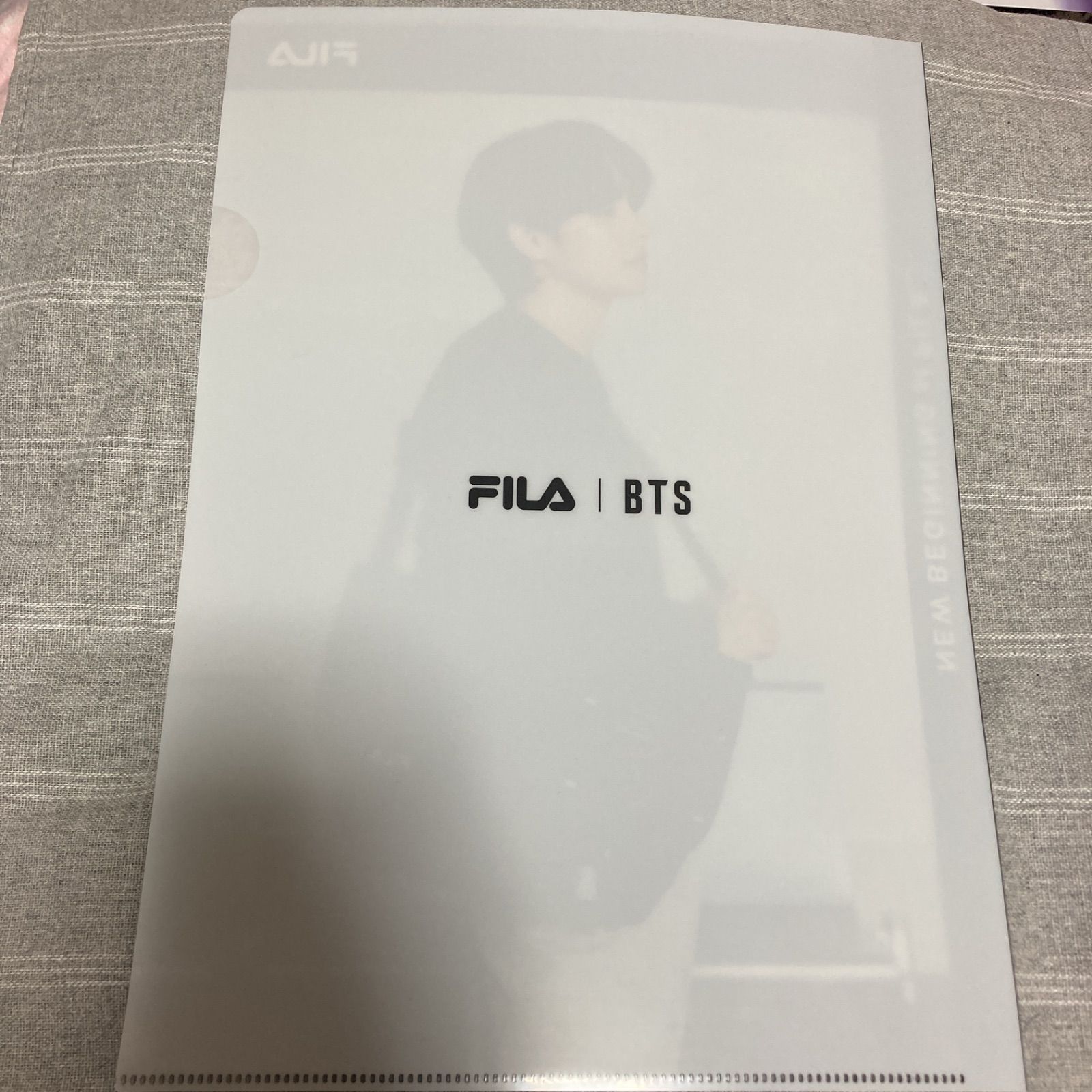 BTS 公式 109 テヒョン クリアファイル