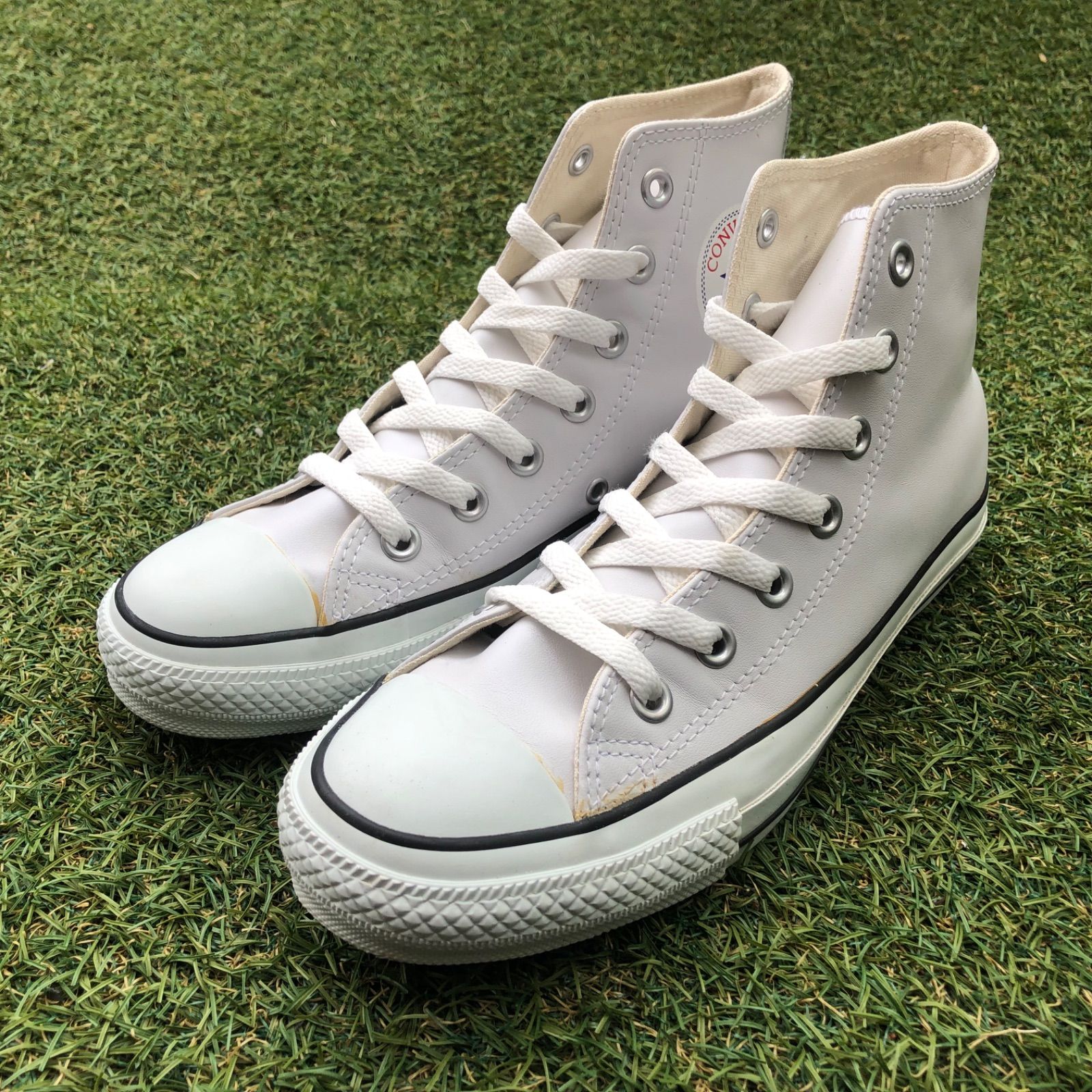 新品未使用 CONVERSE オールスターレザーハイカット22.5㎝-