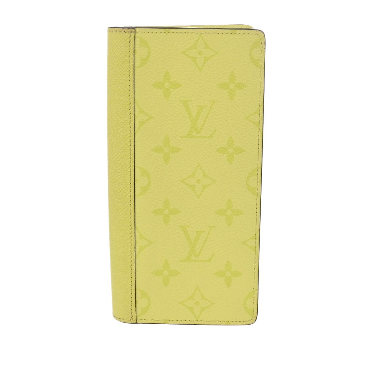 ルイヴィトン ポルトフォイユプラザ タイガラマ 日本 品 レモン M30757 メンズ タイガ モノグラムキャンバス 二つ折り財布