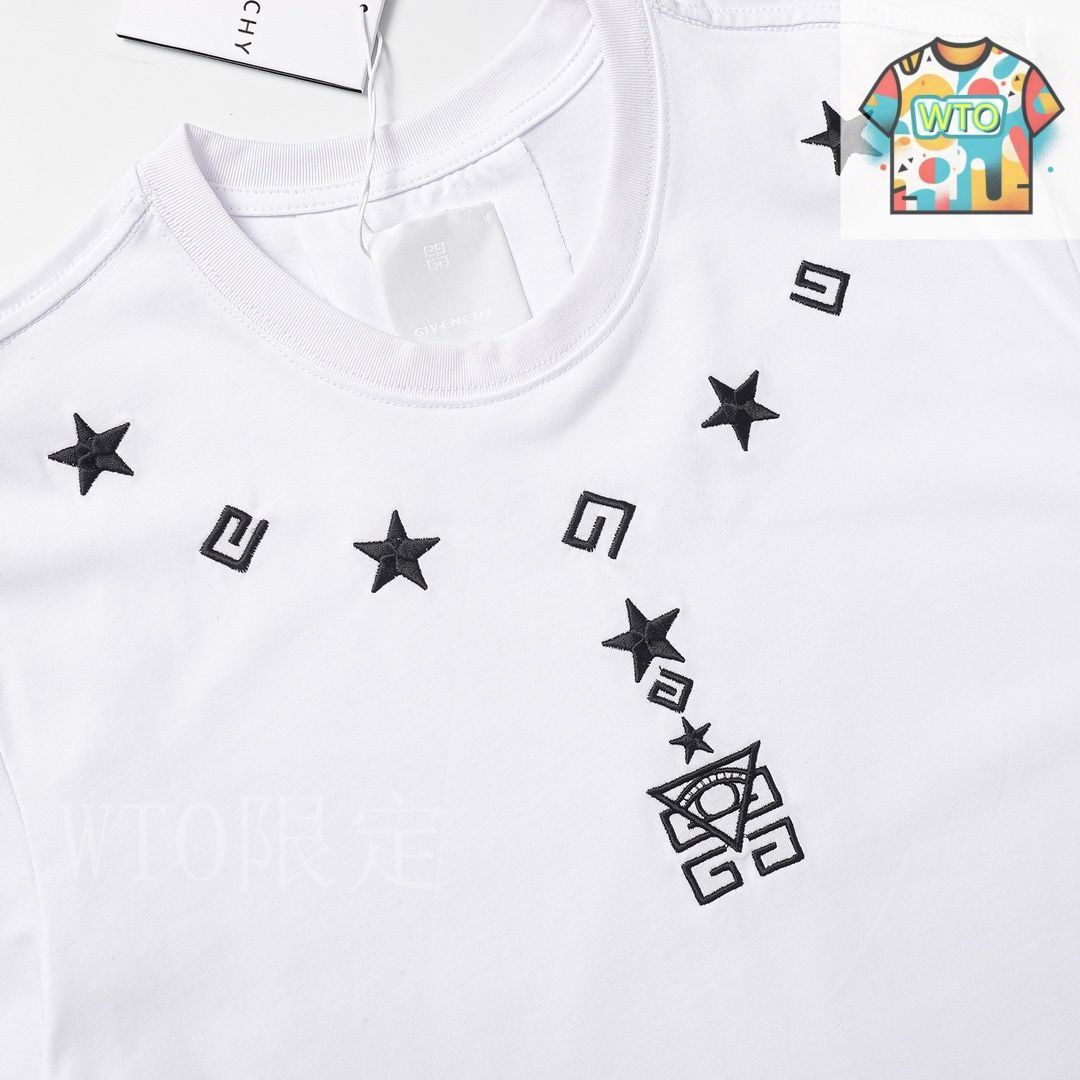 GIVENCHY ブラック ポロシャツ 星型刺繍 IKIJI】刺繍オーダーポロシャツ | 藤巻百貨店