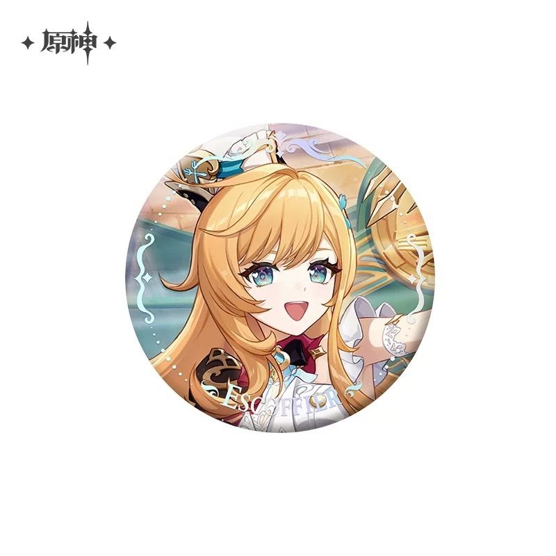 原神・公式 缶バッジ（キービジュアル）ジン キィニチ