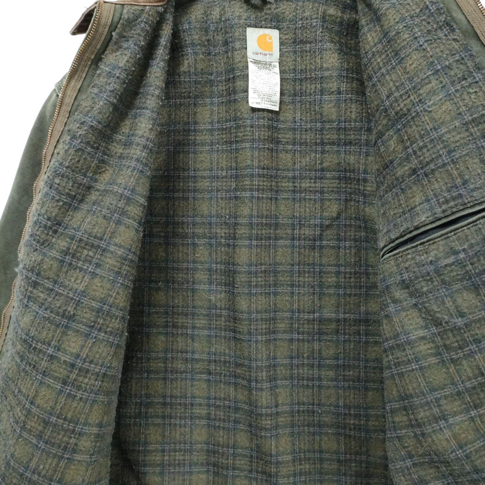 carhartt デトロイトジャケット モスグリーン MOS XLサイズ USA