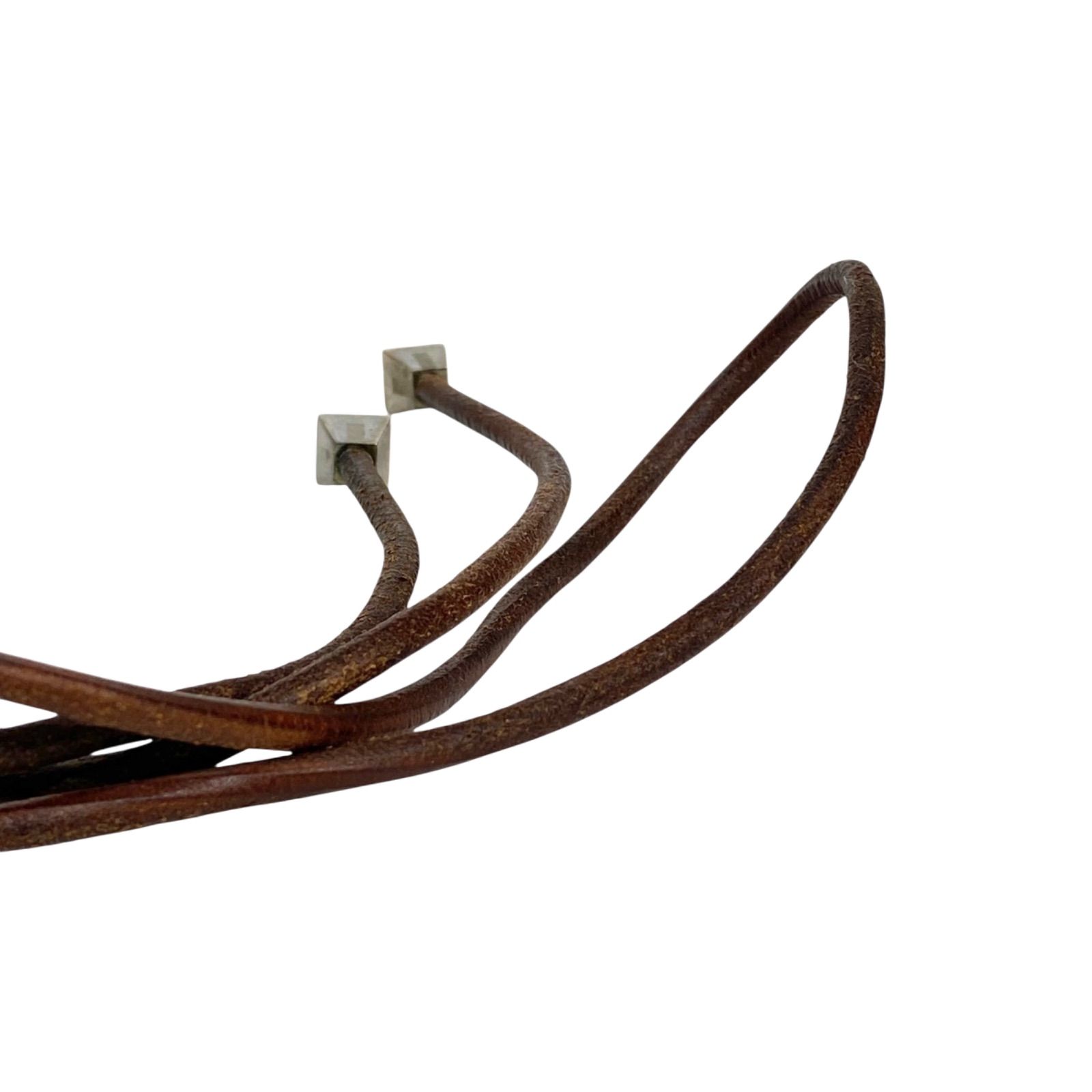 【美品】HERMES レザーネックレス チョーカー ラニエール 革紐 楽天市場】□新品□未使用□ HERMES エルメス ラニエール レザー