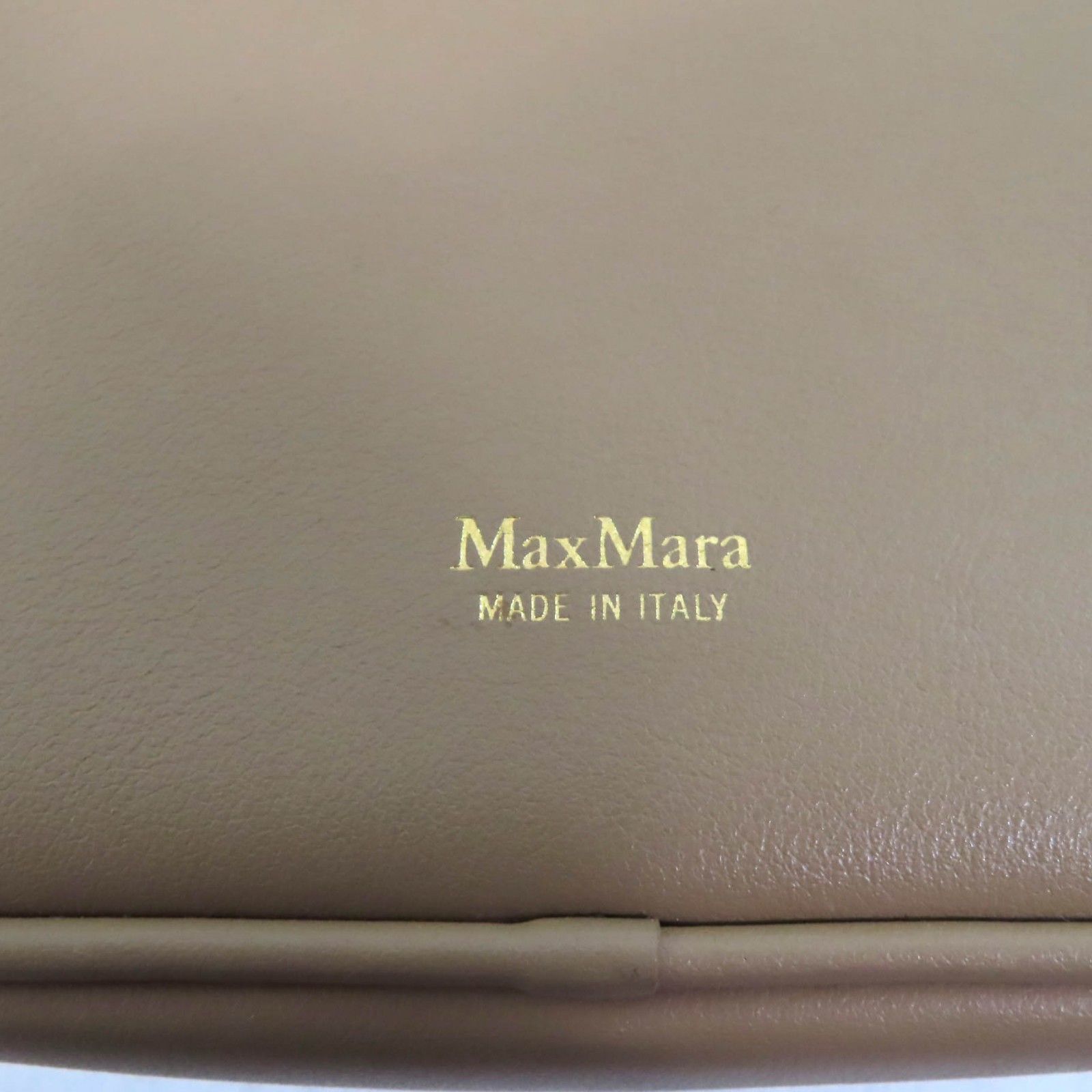極美品★Max Mara マックスマーラ 45111526 ELSA エルサ ロゴデザイン  レザー ショルダーバッグ ブラウン 保存袋付き イタリア製 レディース 極美品☆Max Mara マックスマーラ 45111526 ELSA エルサ ロゴデザイン