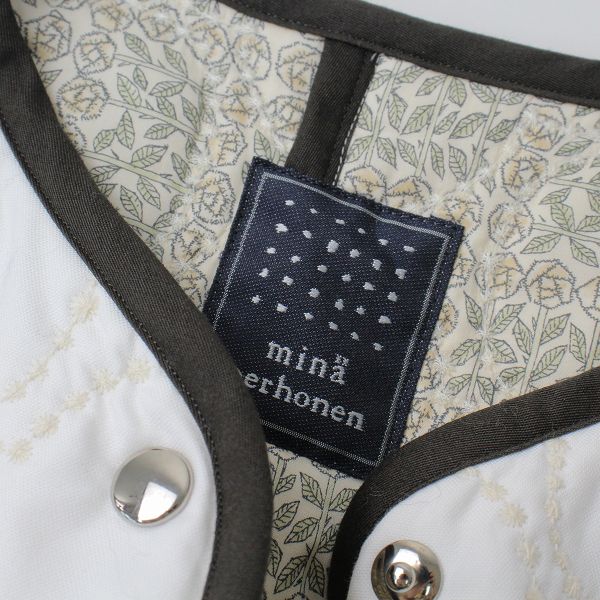 美品 2022-23AW mina perhonen ミナペルホネン flower quilt ノー