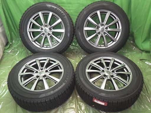 【中古】スタッドレス 20年製 バリ山 GRASS 17インチ ヨコハマ アイスガードiG50