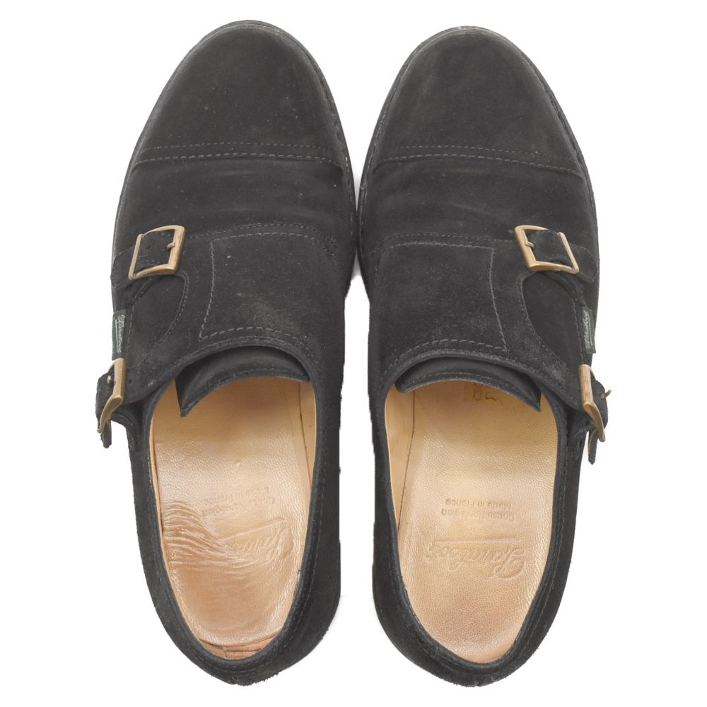 【美品】パラブーツ ウィリアム ダブルモンクストラップ 黒 6.0 フランス製 PARABOOT (パラブーツ) WILLIAM ウィリアム ダブル モンクストラップ