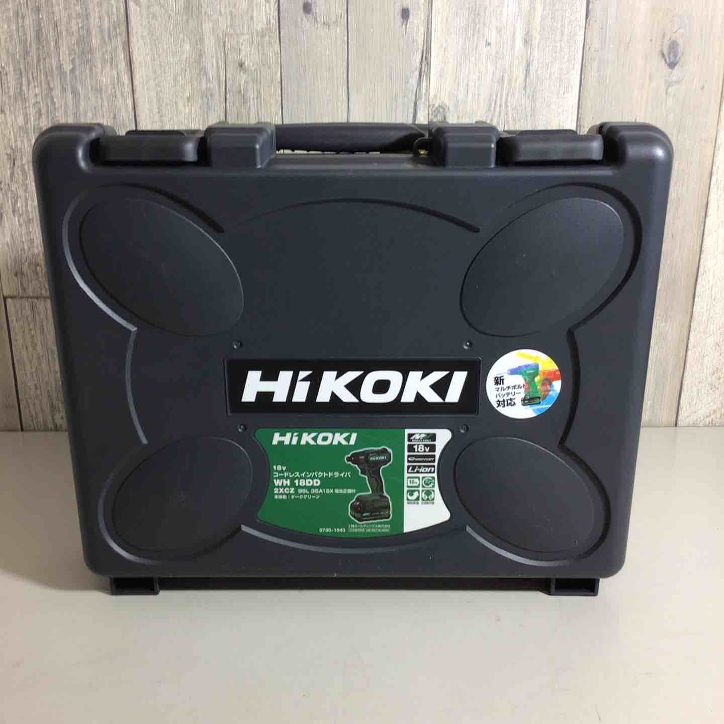 コードレスインパクトドライバー WH18DD