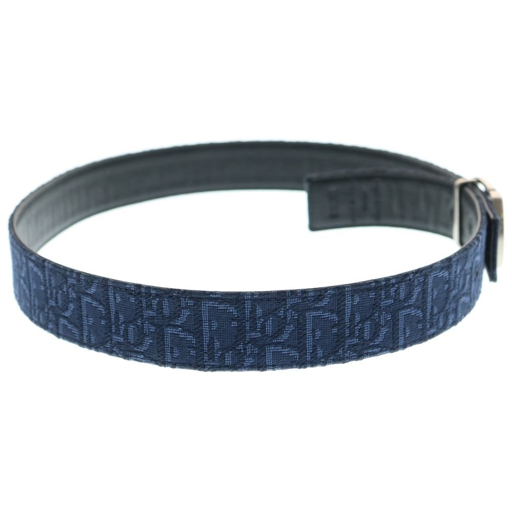DIOR (ディオール) CD Icon Oblique Jacquard Leather Belt CDアイコン  