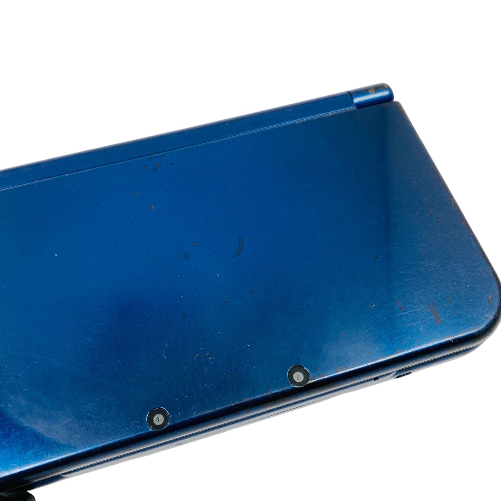 3DS　LL　本体　ブルー　ジャンク品 ジャンク品】Nintendo 3DS LL 青 本体 充電器 ポケモンカバー