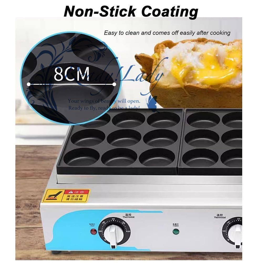 2000W電気加熱ミートハンバーガーメーカーグリドル