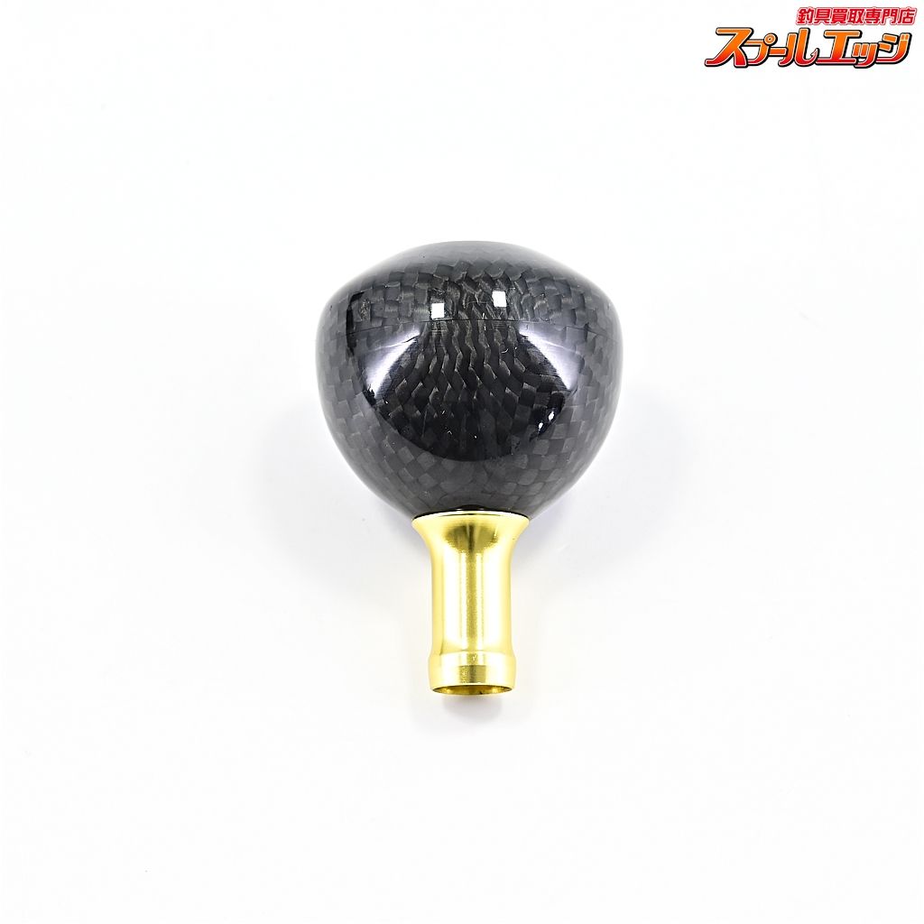 【ウォーターランド】 W.L. 38mmカーボンハンドルノブ サイズL