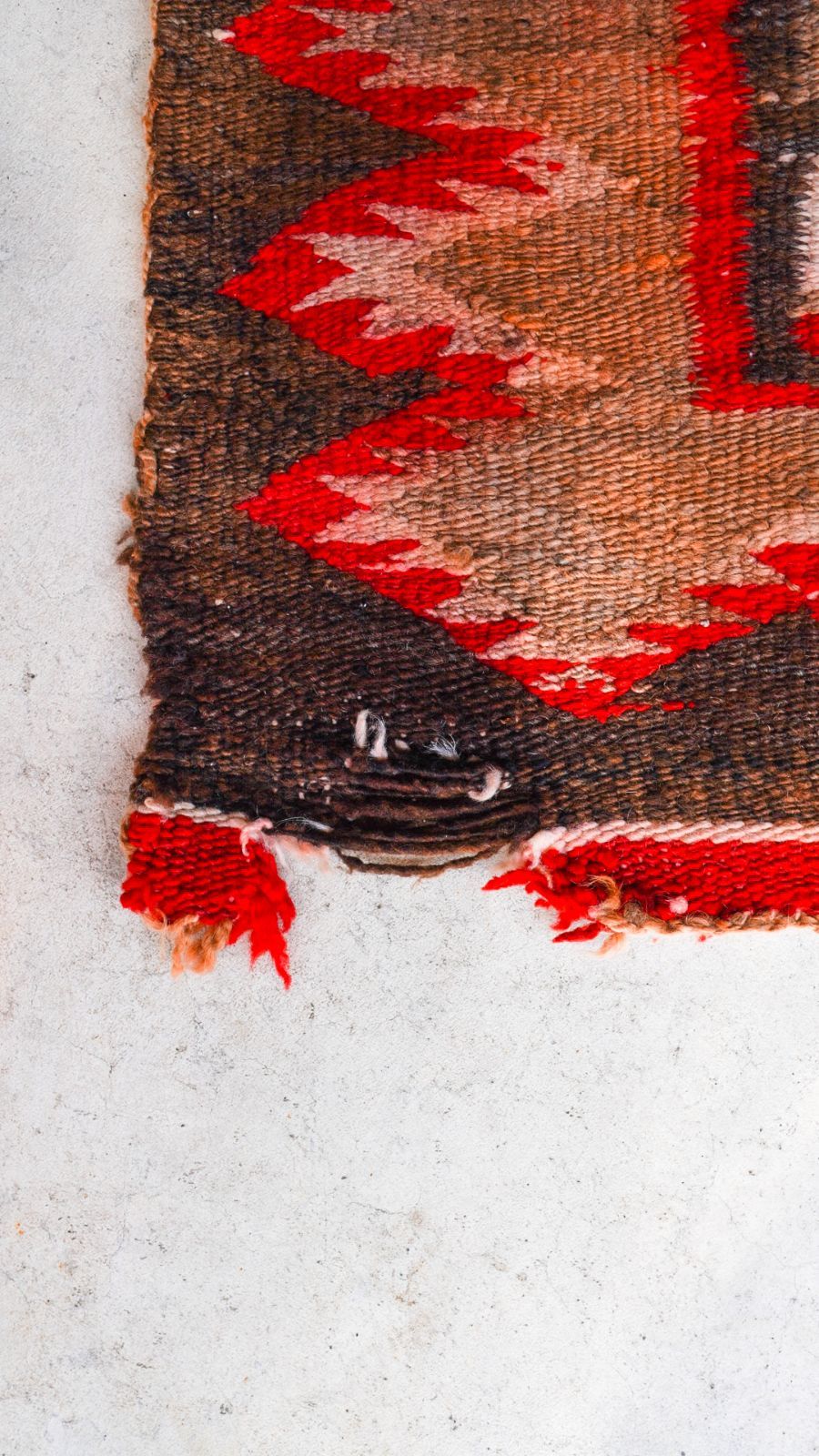 1920s】ナバホ ラグ 《ネイティブアメリカン ウール 絨毯 マット