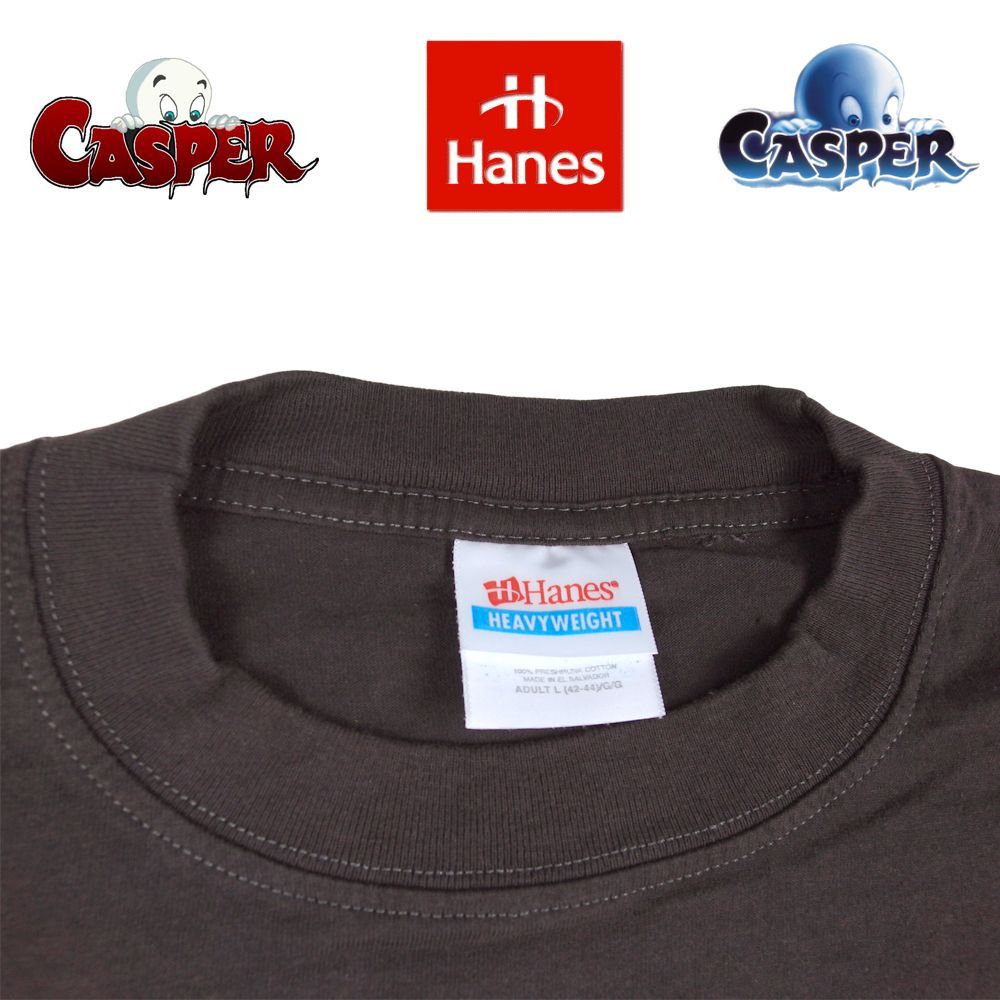 246 CASPER キャスパー Tシャツ チャコール アニメ おばけ お化け