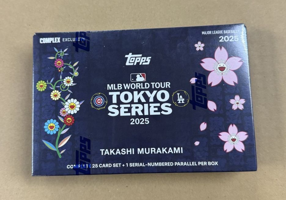 村上隆 MLB 東京シリーズ 2025 ドジャース フラワーキーチェーン 村上隆 × MLB 東京シリーズ ドジャース Flower Keychain