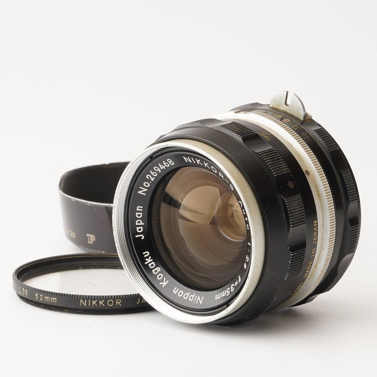 ニコン Nikon Nippon Kogaku 非Ai Nikkor-S Auto Nikkor 35mm F2.8